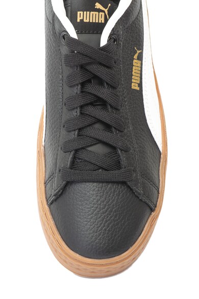 Puma Pantofi sport flatform cu garnituri de piele Smash Femei