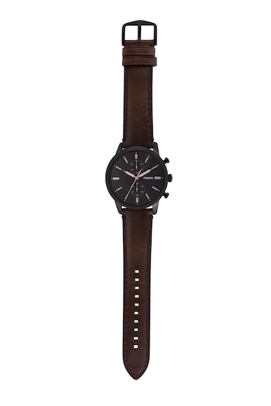 Fossil Townsman Chrono bőrszíjas karóra férfi