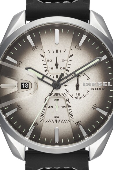 Diesel Ceas cronograf cu o curea de silicon MS9 Barbati