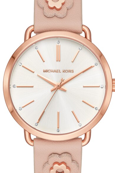 Michael Kors Ceas cu cristale si detalii metalice Portia Femei