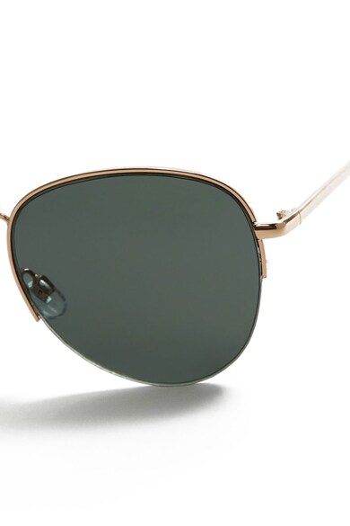 Mango Слънчеви очила Aviator с метална рамка Мъже