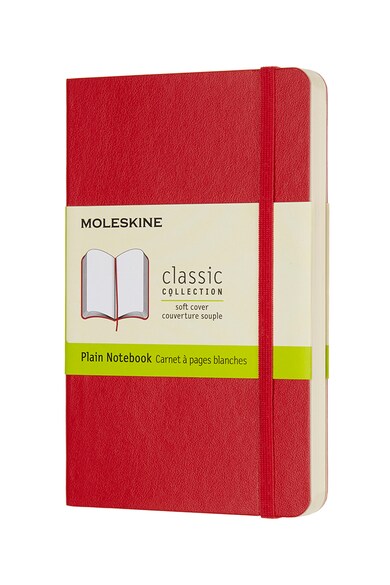 Moleskine Малък тефтер с меки корици и еластична лента Мъже