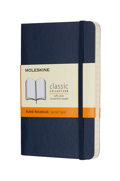 Moleskine Puhafedeles vonalas jegyzetfüzet férfi