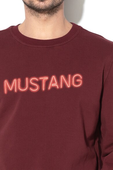 Mustang Bluza sport cu imprimeu logo si captuseala de fleece Barbati
