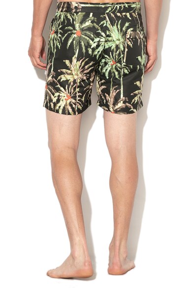 Scotch & Soda Pantaloni scurti de baie cu model tropical Barbati