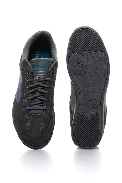 Diesel Pantofi sport de piele intoarsa si material textil Arrow Barbati