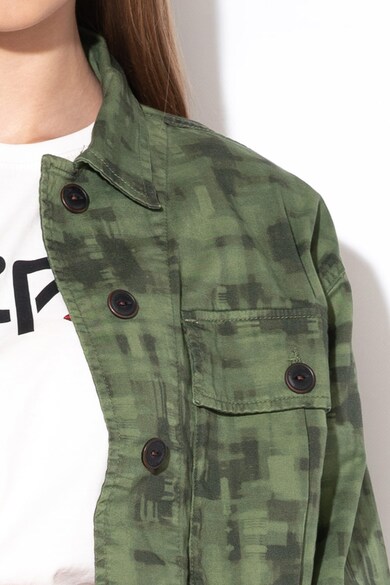Pepe Jeans London Яке Harper Haze с уголемен дизайн Жени