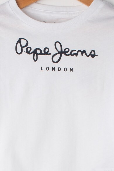 Pepe Jeans London Жарсена блуза New Herman с лого Момчета