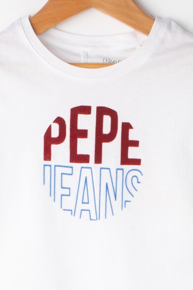 Pepe Jeans London Тениска Carena с лого Момичета