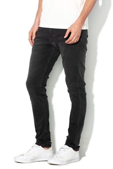 Pepe Jeans London Blugi skinny cu talie joasa Finsbury Barbati