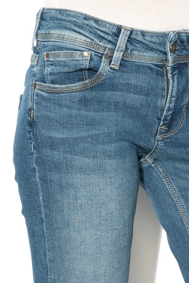 Pepe Jeans London Прави дънки Saturn със захабен ефект Жени