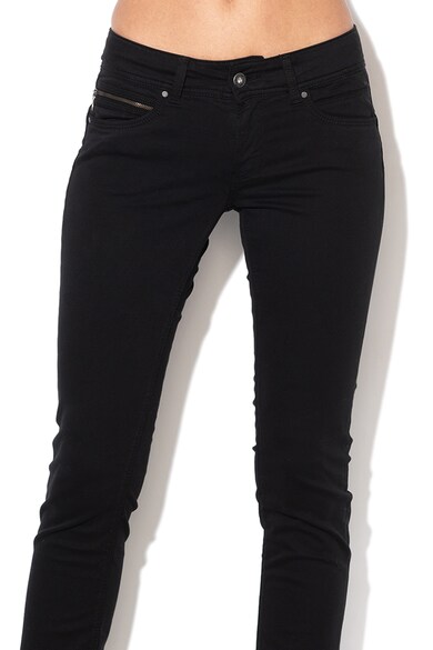Pepe Jeans London Pantaloni slim fit, cu aspect catifelat New Brooke Femei