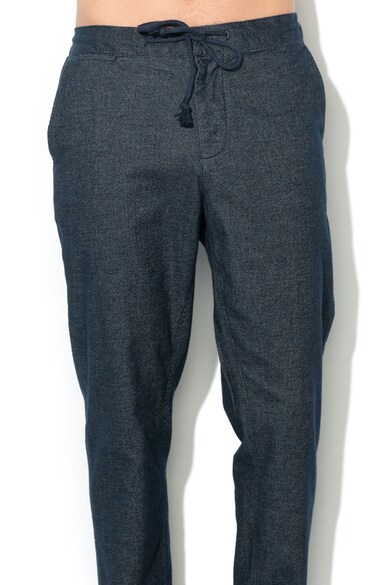 Pepe Jeans London Pantaloni conici cu snur in talie Keys Barbati