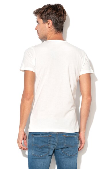 Pepe Jeans London Tricou slim fit cu imprimeu logo Cipri Barbati