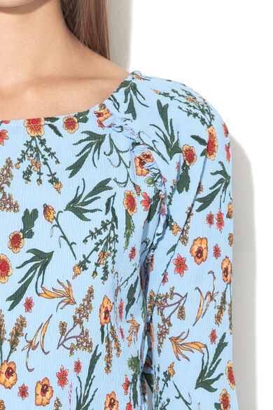 Pepe Jeans London Rochie evazata cu imprimeu floral si design plisat Bridget Femei