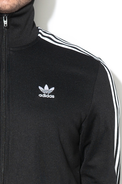 adidas Originals Bluza sport cu fermoar si logo brodat Beckenbauer Barbati