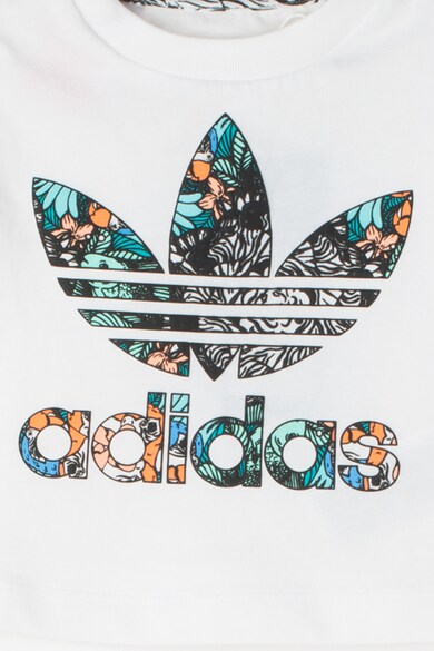 adidas Originals Тениска Zoo с лого Момчета