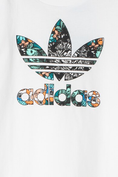 adidas Originals Zoo logómintás póló Fiú