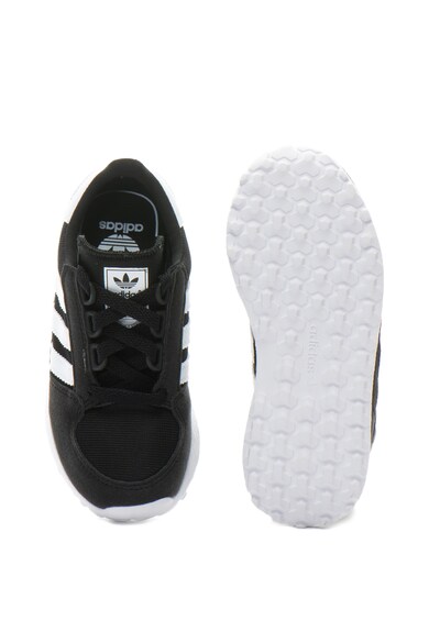 adidas Originals Pantofi sport cu insertii de plasa Forest Groove Baieti