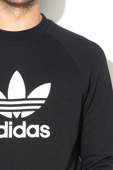 adidas Originals Bluza sport cu maneci raglan Trefoil Barbati