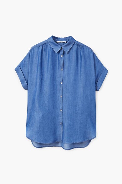 Mango Camasa din chambray cu maneci ample Parisian Femei