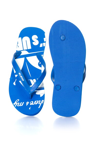 BLEND Papuci flip-flop cu imprimeu text Barbati