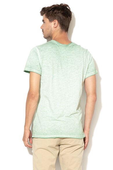 BLEND Тениска със стандартна кройка и незавършени краища Мъже
