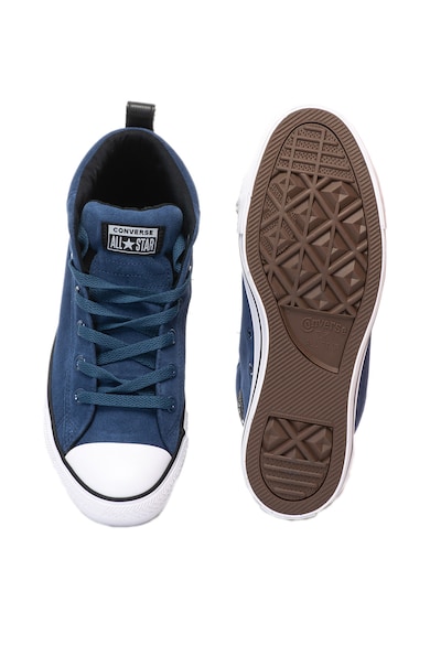 Converse Tenisi unisex inalti de piele si piele intoarsa Chuck Taylor All Star Barbati