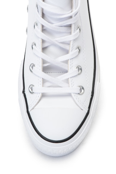 Converse Chuck Taylor All Star uniszex magas szárú flatform bőr tornacipő női