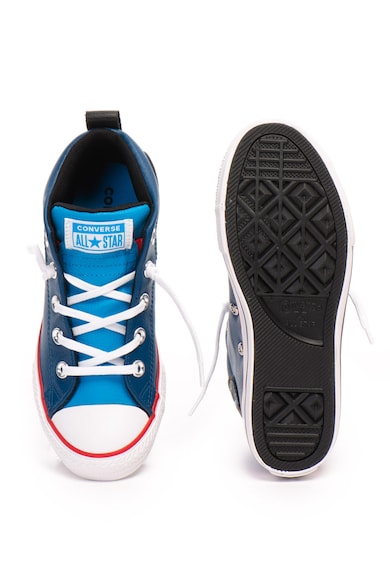 Converse Chuck Taylor All Star Street középmagas szárú bőr tornacipő Fiú