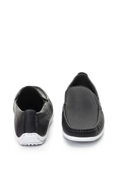 Gian Marco Venturi Pantofi loafer din piele sintetica cu aspect texturat Barbati