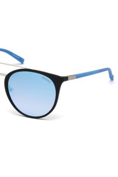 GUESS Унисекс слънчеви очила Aviator с огледални стъкла Мъже