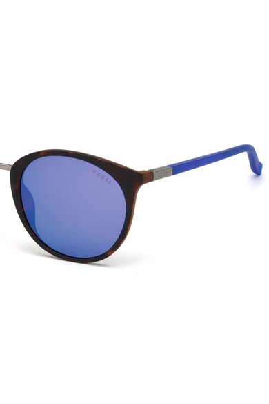 GUESS Ochelari de soare pantos, unisex, cu lentile oglinda Barbati