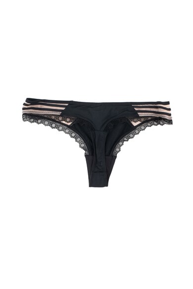 ESPRIT Bodywear Chiloti tang hipster cu garnituri de dantela Rebel Femei