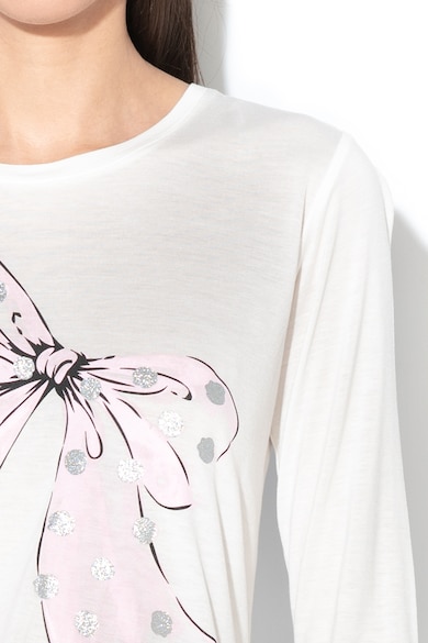 ESPRIT Bodywear Flory pizsama csillámló részletekkel női