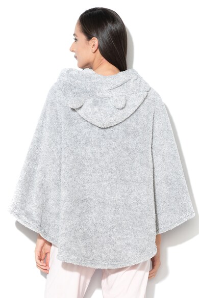 ESPRIT Bodywear Poncho de casa din material teddy, cu urechi Betty Femei