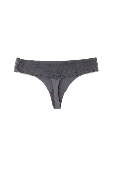 ESPRIT Bodywear Chiloti tanga cu insertii de plasa Hollis Femei