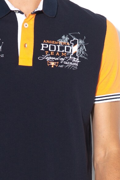 Galvanni Tricou polo cu logo brodat 2 Barbati