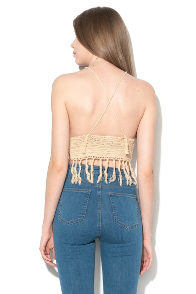 Tally Weijl Top crop crosetat Caryne Femei