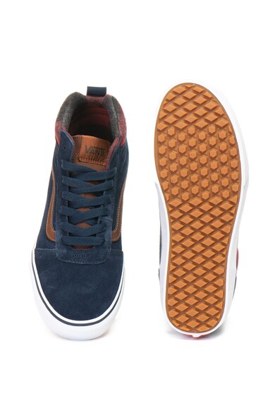 Vans Tenisi mid-high din piele intoarsa Barbati