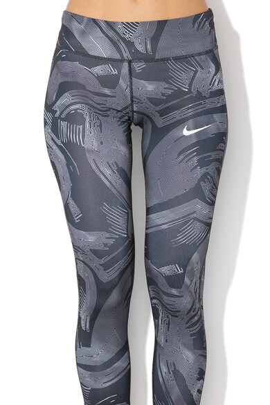 Nike Power mintáscapri futóleggings női