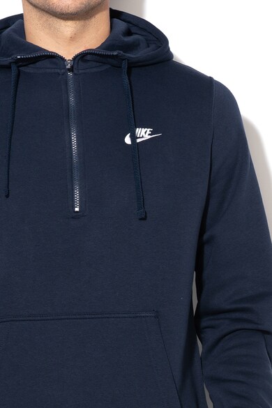 Nike Cipzáros logós kapucnis pulóver férfi