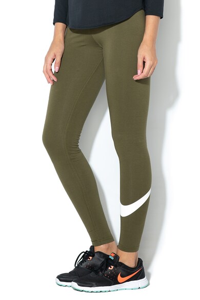 Nike Logómintás crop leggings női