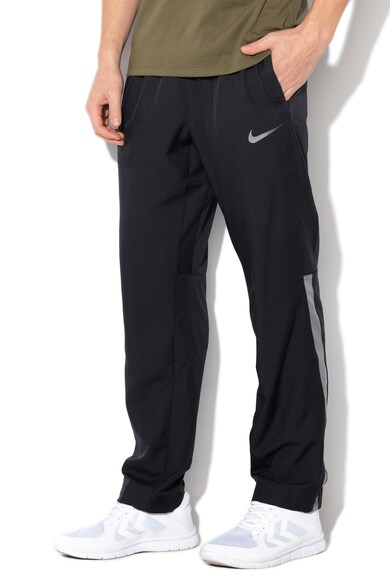 Nike Pantaloni sport cu talie elastica, pentru fitness Dri-Fit Barbati