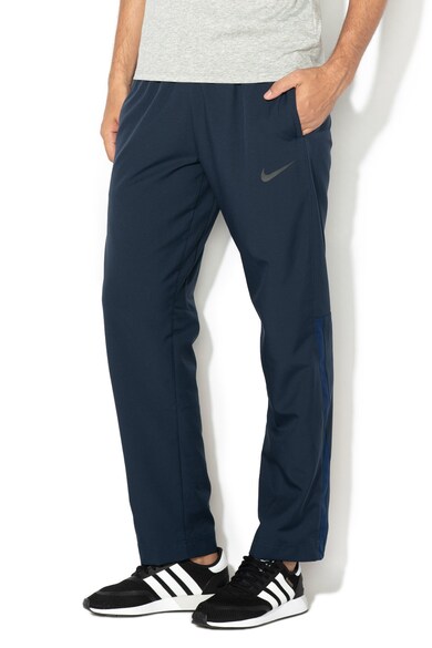 Nike Pantaloni sport cu talie elastica, pentru fitness Dri-Fit Barbati