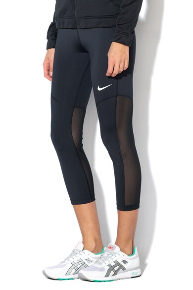 Nike Power Dri-Fit fitneszleggings hálós anyagbetétekkel női