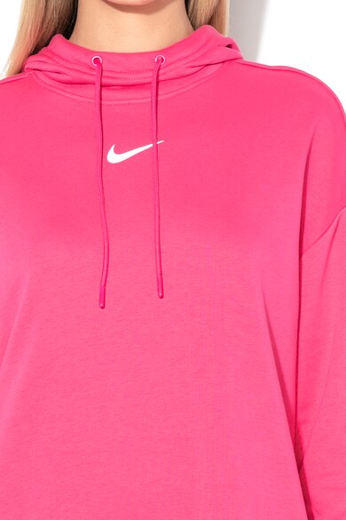 Nike Hanorac supradimensionat cu buzunare laterale, Roz aprins Femei