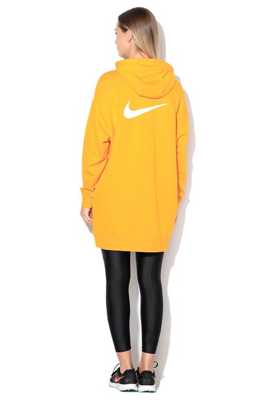 Nike Hanorac supradimensionat cu buzunare laterale, Oranj Femei