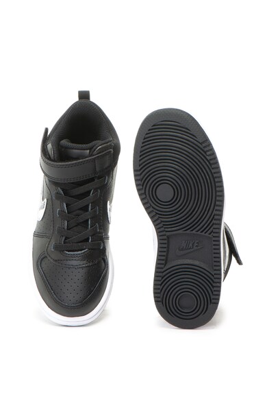 Nike Pantofi sport mid-hi cu insertii de piele Court Borough Fete