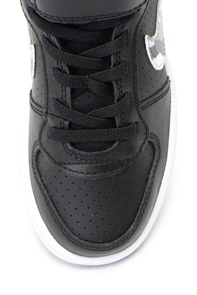 Nike Pantofi sport mid-hi cu insertii de piele Court Borough Fete